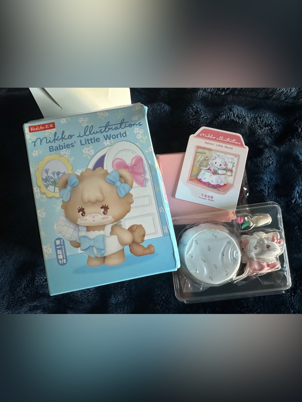 Mikko Illustrations- Babies Little World Figurine Set - *Trouble Maker*